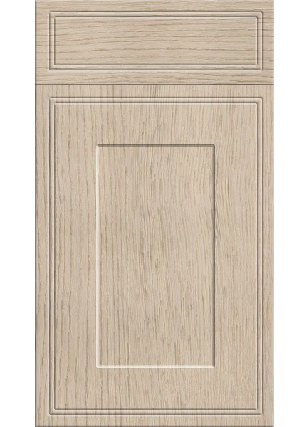 Tullymore Cremona Oak Cotta kitchen cupboard door