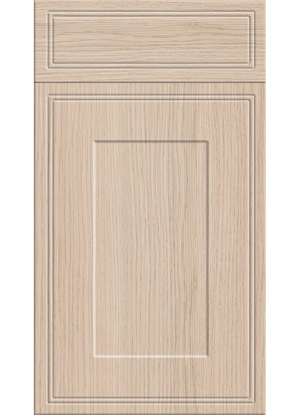 Tullymore Light Vicenza Oak kitchen cupboard door