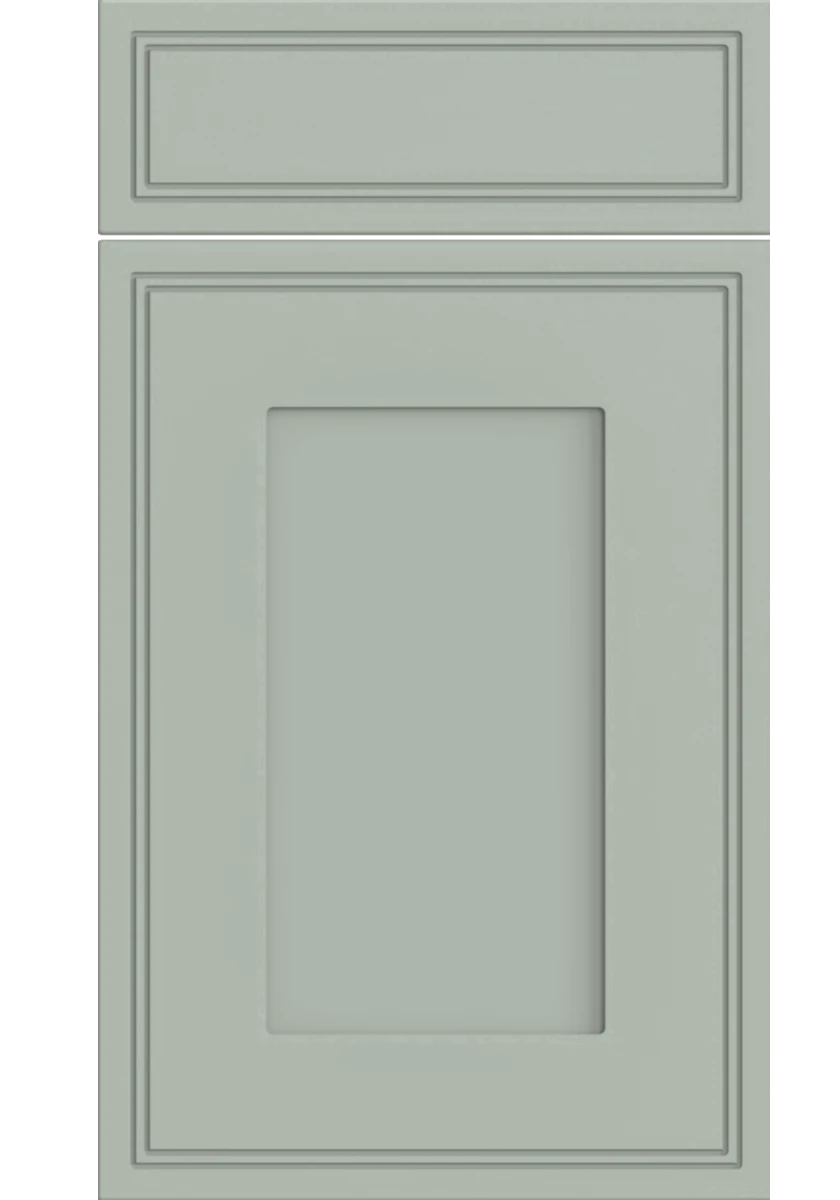 Tullymore Panel kitchen door and drawer front in Matt Pistachio