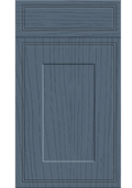 Tullymore Paint Flow Matt Colonial Blue kitchen cupboard door