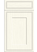 Tullymore Paint Flow Matt White kitchen cupboard door