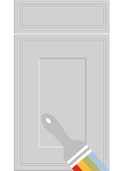 Tullymore Paint Ready kitchen cupboard door