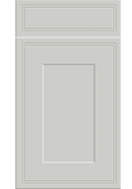 Tullymore Satin White kitchen cupboard door