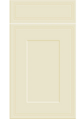 Tullymore Supermatt Alabaster kitchen cupboard door