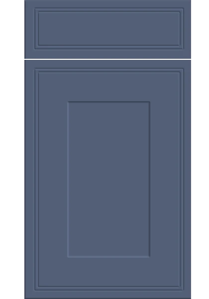 Tullymore Supermatt Alby Blue kitchen cupboard door