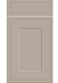 Tullymore Supermatt Cashmere kitchen cupboard door