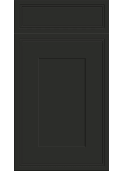 Tullymore Supermatt Graphite kitchen cupboard door