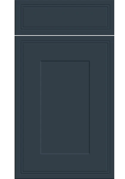 Tullymore Supermatt Indigo Blue kitchen cupboard door