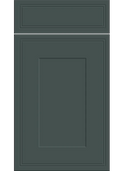 Tullymore Supermatt Kombu Green kitchen cupboard door