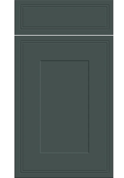 Tullymore Supermatt Kombu Green kitchen cupboard door
