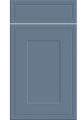 Tullymore Supermatt Misty Blue kitchen cupboard door