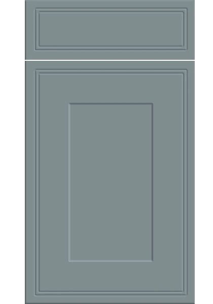 Tullymore Supermatt Mood Grey kitchen cupboard door