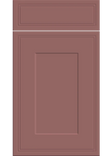 Tullymore Supermatt Rusty Red kitchen cupboard door