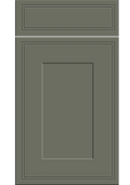 Tullymore Supermatt Smoke Green kitchen cupboard door