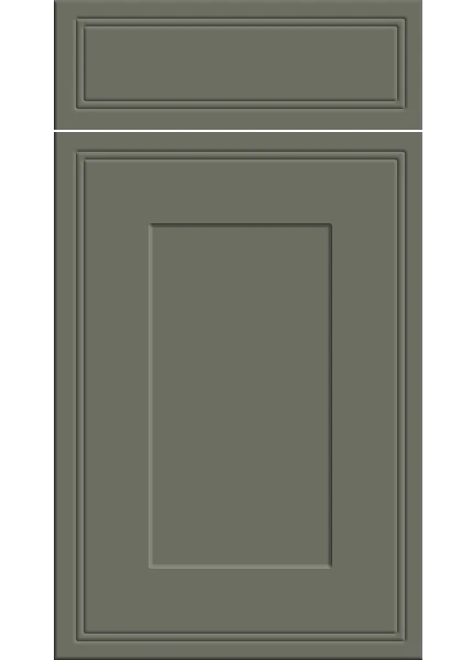 Tullymore Supermatt Smoke Green kitchen cupboard door