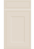 Tullymore Supermatt Taupe Grey kitchen cupboard door