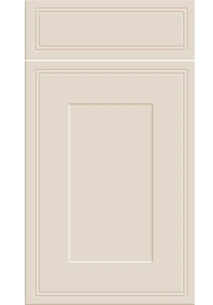 Tullymore Supermatt Taupe Grey kitchen cupboard door