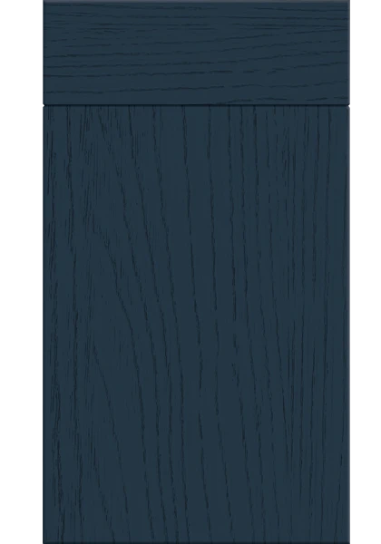 Venice Paint Flow Matt Indigo Blue kitchen cupboard door