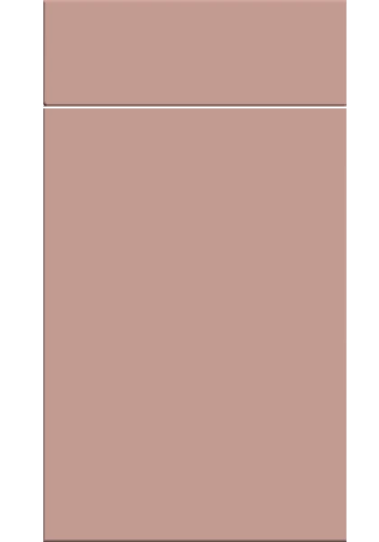 Venice Supermatt Blush Pink kitchen cupboard door