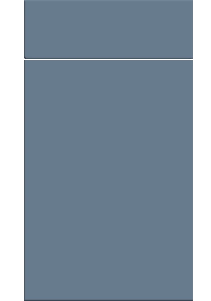 Venice Supermatt Misty Blue kitchen cupboard door