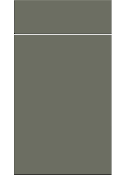 Venice Supermatt Smoke Green kitchen cupboard door