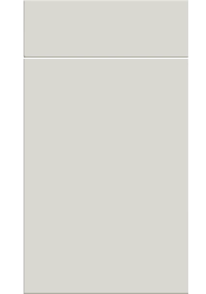Venice Supermatt White Grey kitchen cupboard door