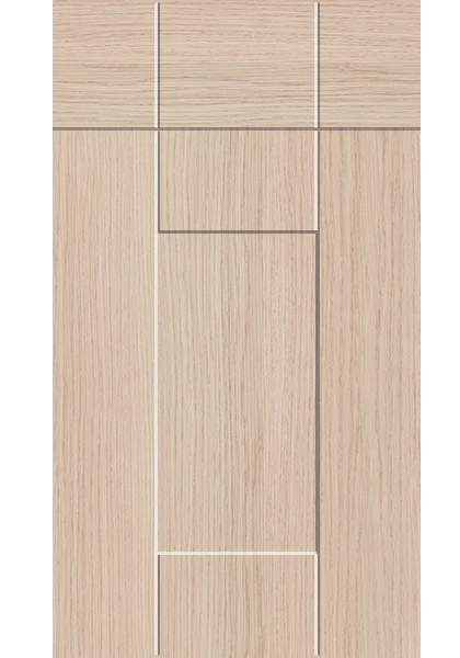 Warwick Light Vicenza Oak kitchen cupboard door