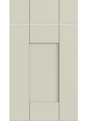 Warwick Shaker kitchen door and drawer front in Matt Mussel