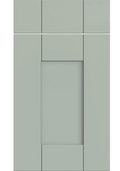 Warwick Shaker kitchen door and drawer front in Matt Pistachio