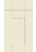 Warwick Paint Flow Matt Cream kitchen cupboard door