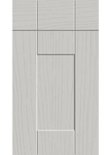 Warwick Paint Flow Matt Light Grey kitchen cupboard door