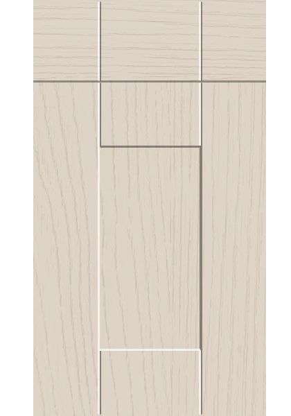 Warwick Paint Flow Matt Taupe Grey kitchen cupboard door
