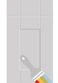Warwick Paint Ready kitchen cupboard door