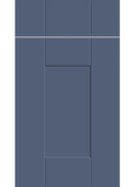 Warwick Supermatt Alby Blue kitchen cupboard door