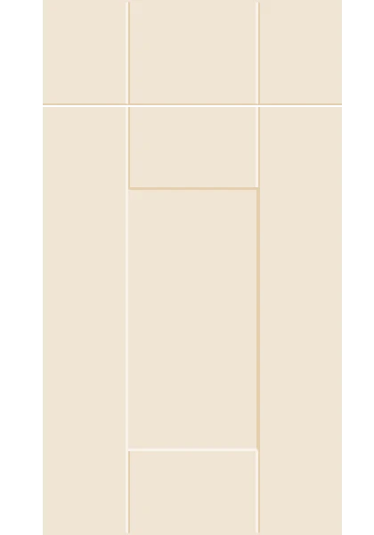 Warwick Supermatt Carat Beige kitchen cupboard door