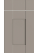 Warwick Shaker kitchen door and drawer front in Supermatt Clay Grey
