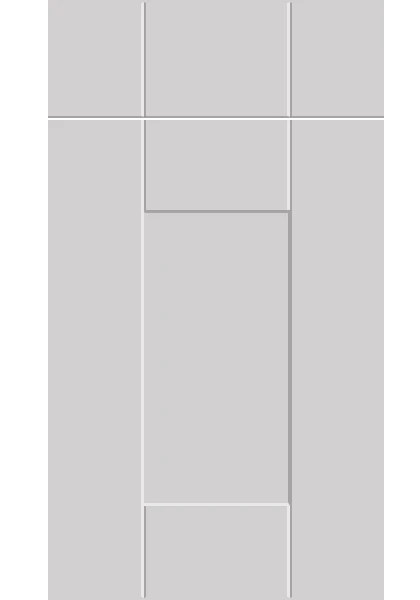 Warwick Supermatt Dove Grey kitchen cupboard door