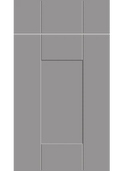 Warwick Supermatt Dust Grey kitchen cupboard door