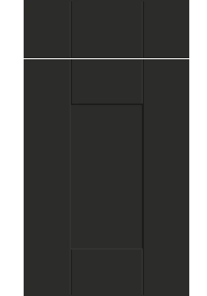Warwick Supermatt Graphite kitchen cupboard door