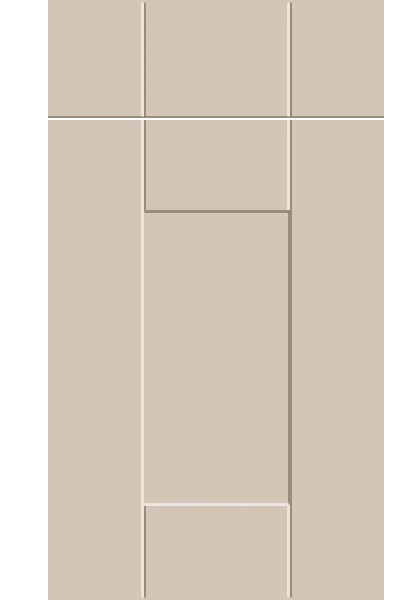 Warwick Supermatt Macademia kitchen cupboard door