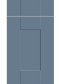 Warwick Supermatt Misty Blue kitchen cupboard door