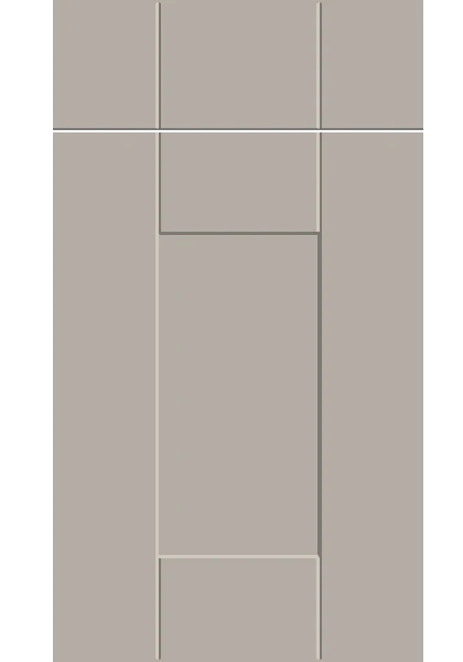 Warwick Supermatt Pebble kitchen cupboard door