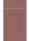 Warwick Supermatt Rusty Red kitchen cupboard door