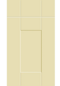 Warwick Supermatt Vanilla kitchen cupboard door