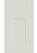 Warwick Supermatt White Grey kitchen cupboard door